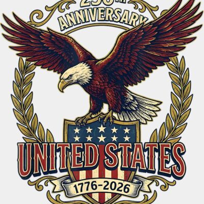 250 Anniversary USA 250th US Flag Patriotic 4th of July T Shirt Thumbnail