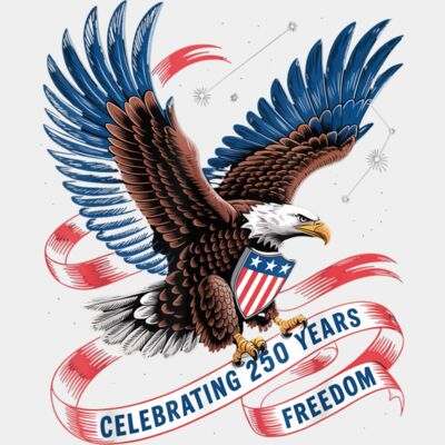 250 Years America Anniversary USA 250th Birthday Apparel T Shirt  1  Thumbnail
