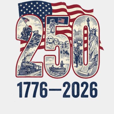 250 Years American 1776 2026 250th USA Patriotic 4th of July T Shirt  5  Thumbnail