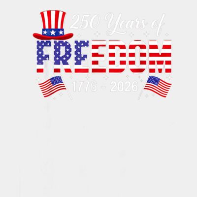 250 Years American 1776 2026 250th USA Birthday 4th of July T Shirt  3  Thumbnail