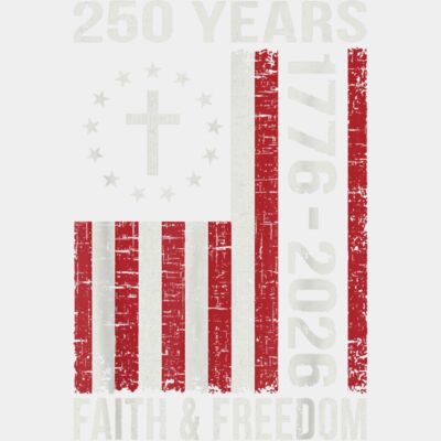 250 Years American 1776 2026 250th USA Patriotic 4th of July T Shirt  2  Thumbnail