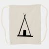 Canvas Drawstring Backpack Thumbnail