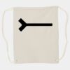 Canvas Drawstring Backpack Thumbnail