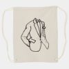Canvas Drawstring Backpack Thumbnail