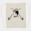 Canvas Drawstring Backpack Thumbnail