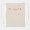 Canvas Drawstring Backpack Thumbnail