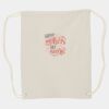 Canvas Drawstring Backpack Thumbnail