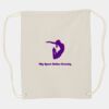 Canvas Drawstring Backpack Thumbnail