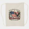 Canvas Drawstring Backpack Thumbnail