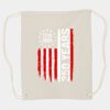 Canvas Drawstring Backpack Thumbnail