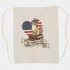 Canvas Drawstring Backpack Thumbnail